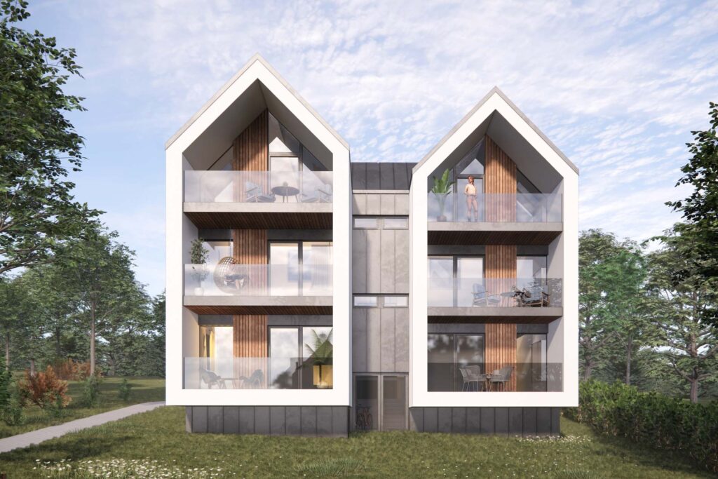 navrh modernych bytovych domov v Cadci